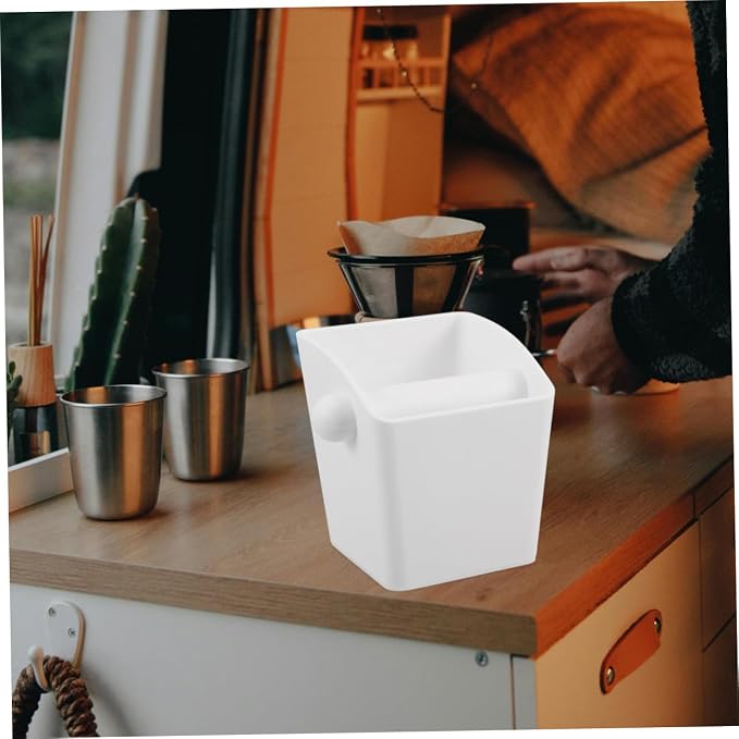 VILLCASE Modern Espresso Coffee Grounds Knock Container Large Capacity Kitchen - Image 4