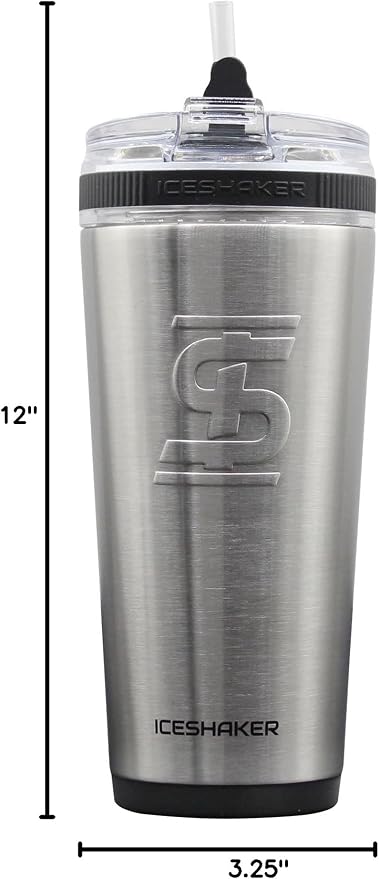 Ice Shaker 26 Oz Tumbler, Insulated Water Bottle - Image 9