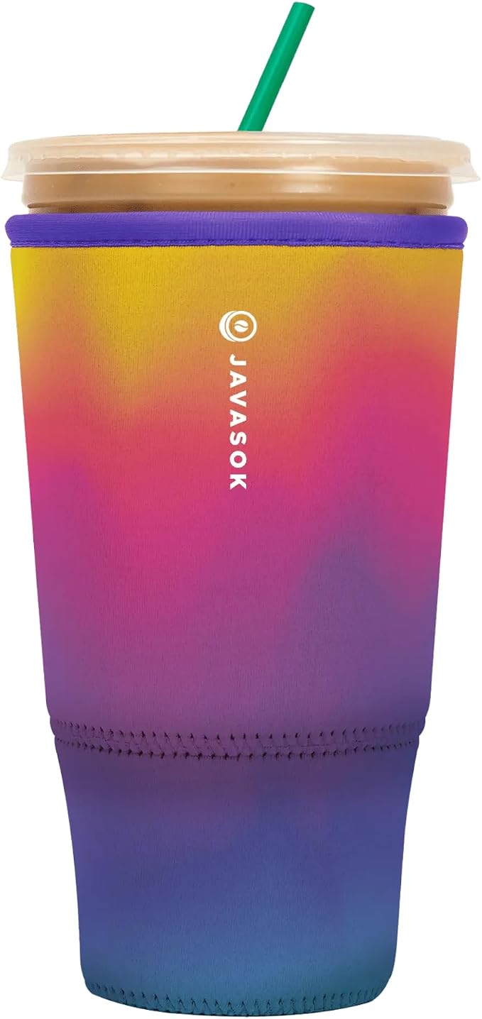 Sok It JavaSok Iced Coffee & Cold Soda Insulated Neoprene Cup Sleeve by SokIt