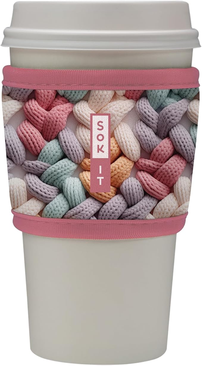 Sok It HotSok Coffee & Tea Reusable Insulated Neoprene Cup Sleeve by SokIt