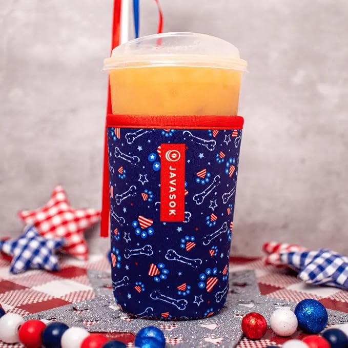 Sok It JavaSok Iced Coffee & Cold Soda Insulated Neoprene Cup Sleeve - Image 2