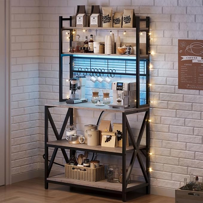 Yaheetech Kitchen Bakers Rack by Unknown