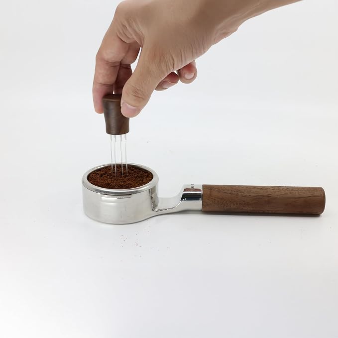 Handmade Walnut WDT Tool Espresso Distribution Tool - Image 6