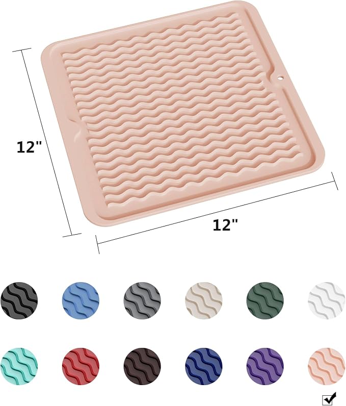 ZLR 4-in-1 Silicone Mat 12" x 12" / 305 x 306mm Square - Image 6