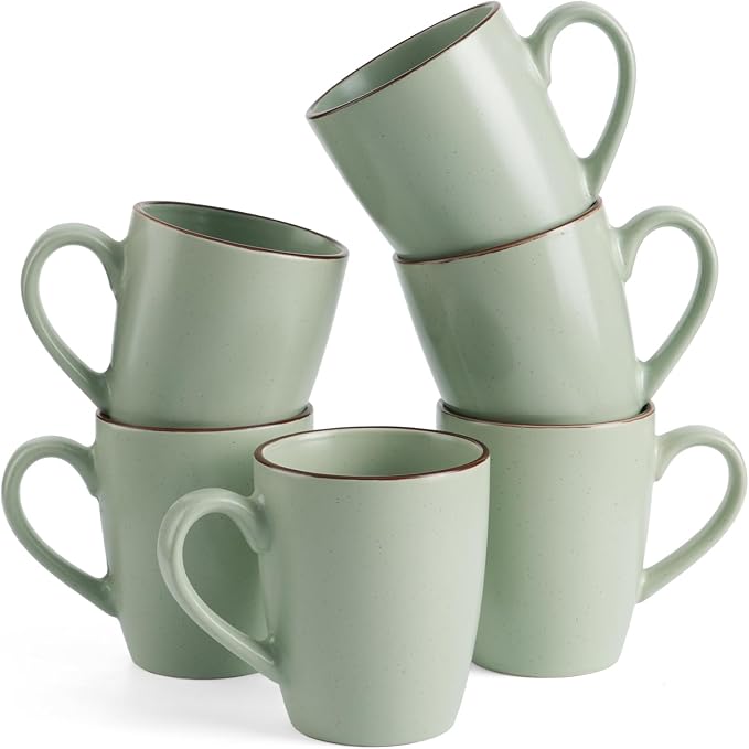 famiware Venus Coffee Mugs for 6, 13 oz Mug Set, Dringking Cup by Famiware