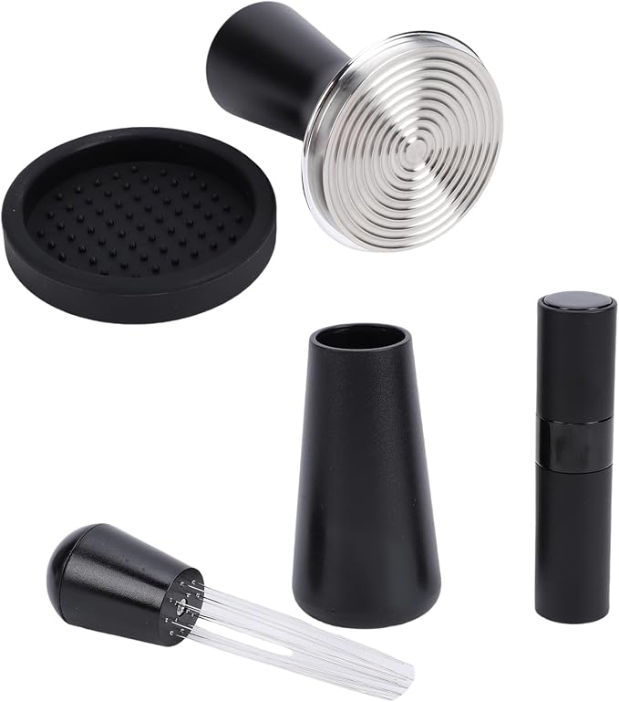 Coffee Bar Accessories, 58mm Precision Tamper Anti Slip Silicone Holder Needle by Unknown