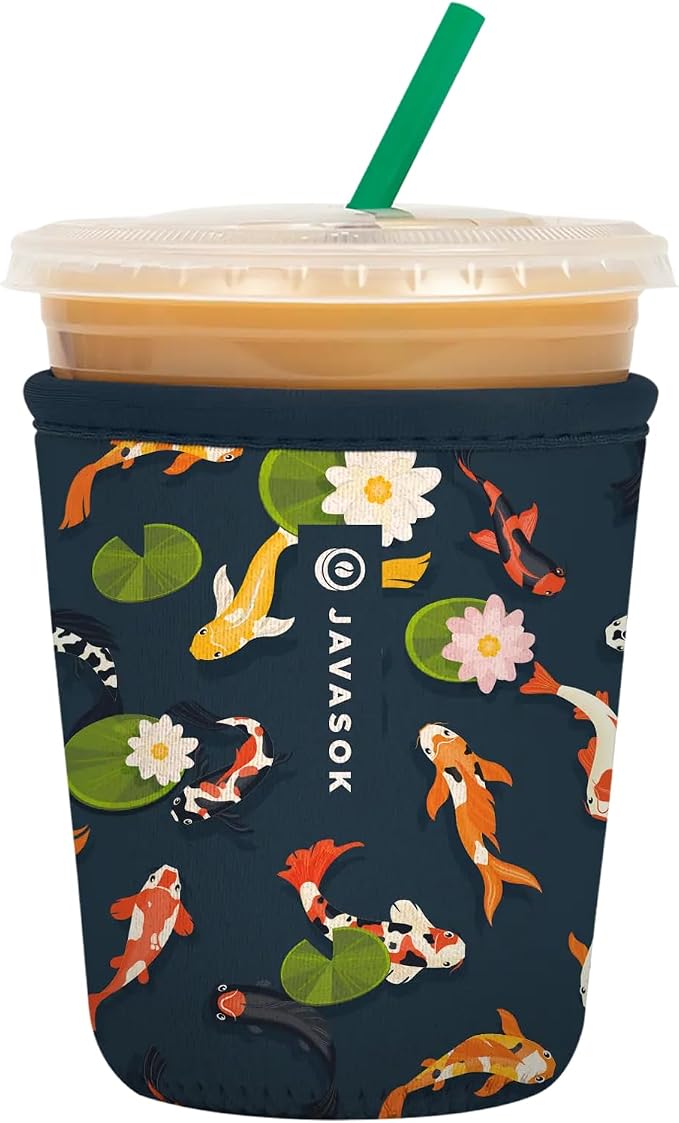 Sok It JavaSok Iced Coffee & Cold Soda Insulated Neoprene Cup Sleeve by SokIt