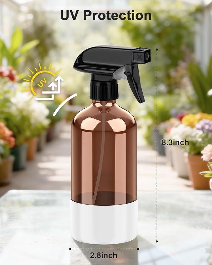 Bontip Amber Glass Spray Bottle - Image 2