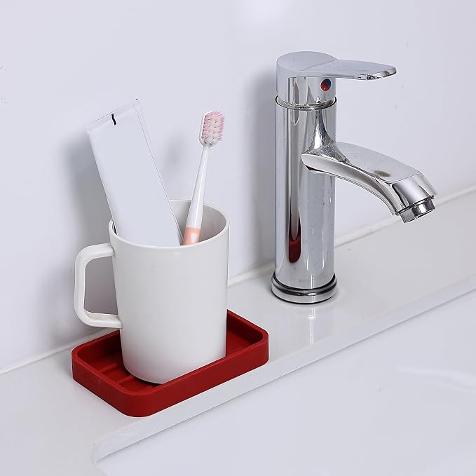 MicoYang Silicone Kitchen Sink Organizer Tray - Image 8