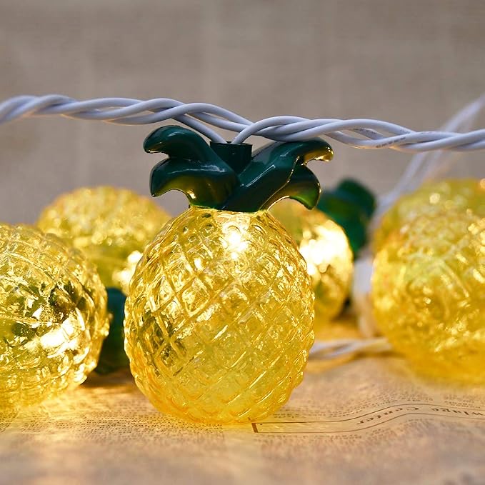 SUNSGNE Pineapple String Lights, Outdoor String Light - Image 7