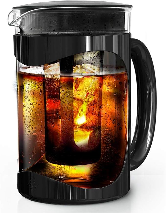 Primula Burke Deluxe Cold Brew Iced Coffee Maker, Comfort Grip Handle, Durable - Image 2