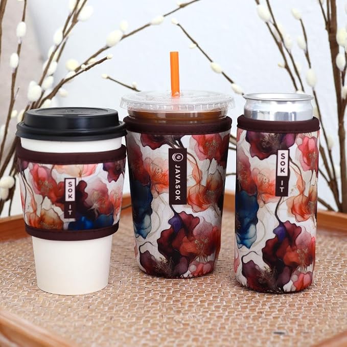 Sok It HotSok Coffee & Tea Reusable Insulated Neoprene Cup Sleeve - Image 4