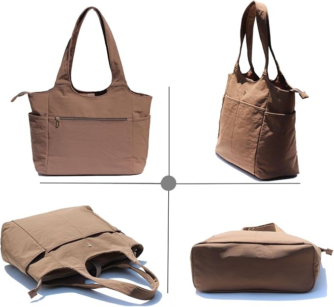 ESVAN Yoga Tote Bag Mat bag Women Shoulder Bags Carryall Tote - Image 7