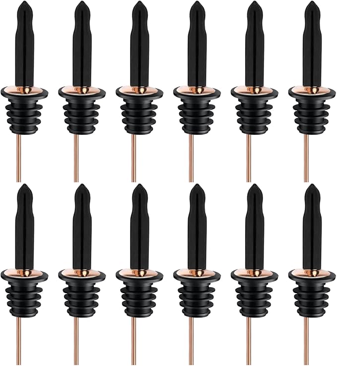 Pafusen 12 Pack Liquor Bottle Pourers, Liquor Pour Spout by Pafusen