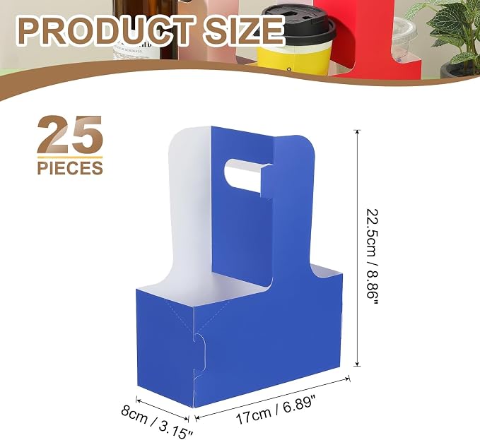 PATIKIL Drink Carrier with Handle - Image 2