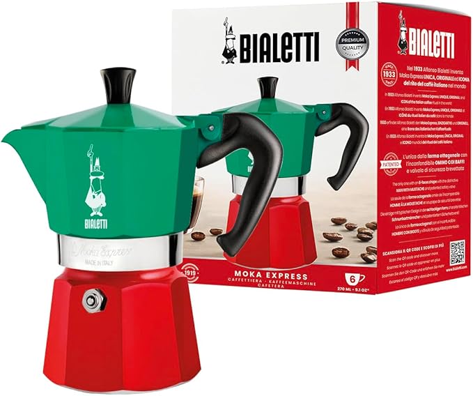 Bialetti - Moka Express Italia Collection: Iconic Stovetop Espresso Maker by Bialetti