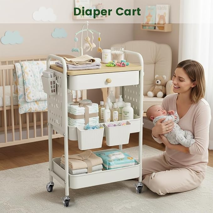 danpinera Rolling Utility Cart - Image 7