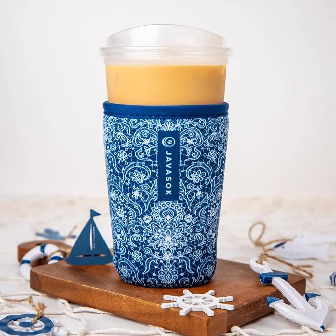 Sok It JavaSok Iced Coffee & Cold Soda Insulated Neoprene Cup Sleeve - Image 2