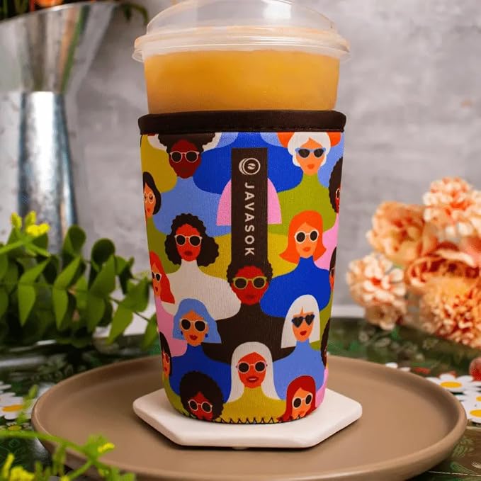 Sok It JavaSok Iced Coffee & Cold Soda Insulated Neoprene Cup Sleeve - Image 2