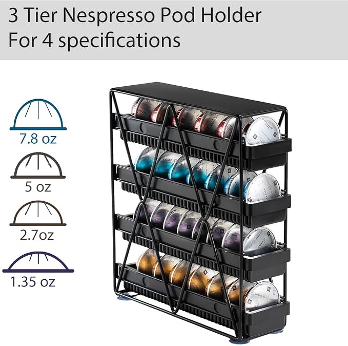 coffee Pod Holder 4 Tier Coffee Pod Holder - Image 3