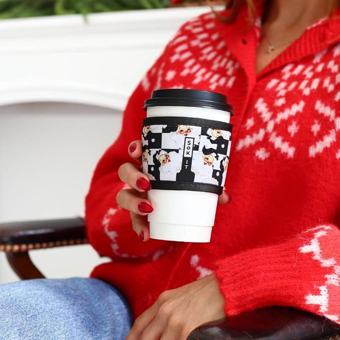 Sok It HotSok Coffee & Tea Reusable Insulated Neoprene Cup Sleeve - Image 3