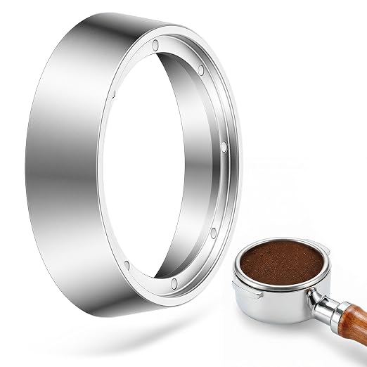 58mm Espresso Dosing Funnel for Portafilter, Magnetic Aluminum Coffee Dosing by Unknown