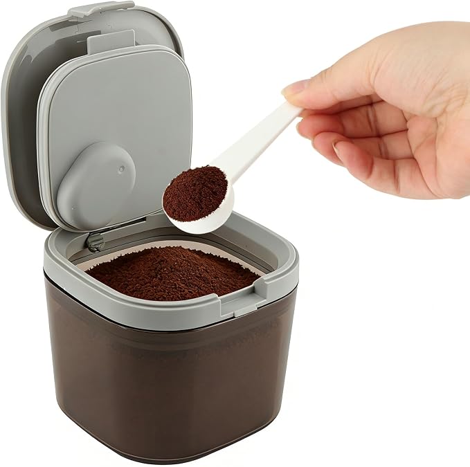 Airtight Coffee Canister, Coffee and Dry Food Storage Container by Unknown