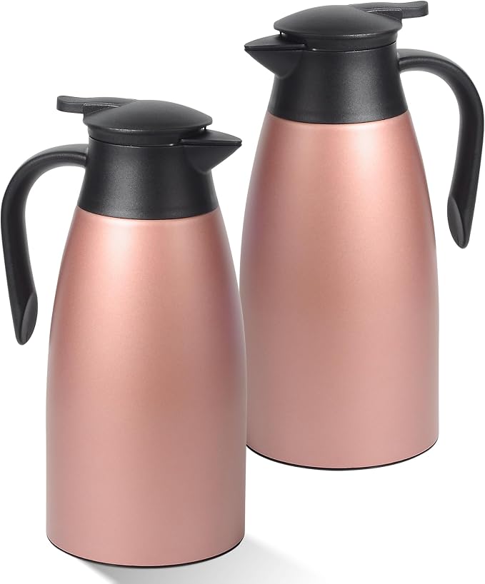 70 oz Thermal Coffee Carafe for keeping hot, Updated Carafe for hot liquid by Tgvasz