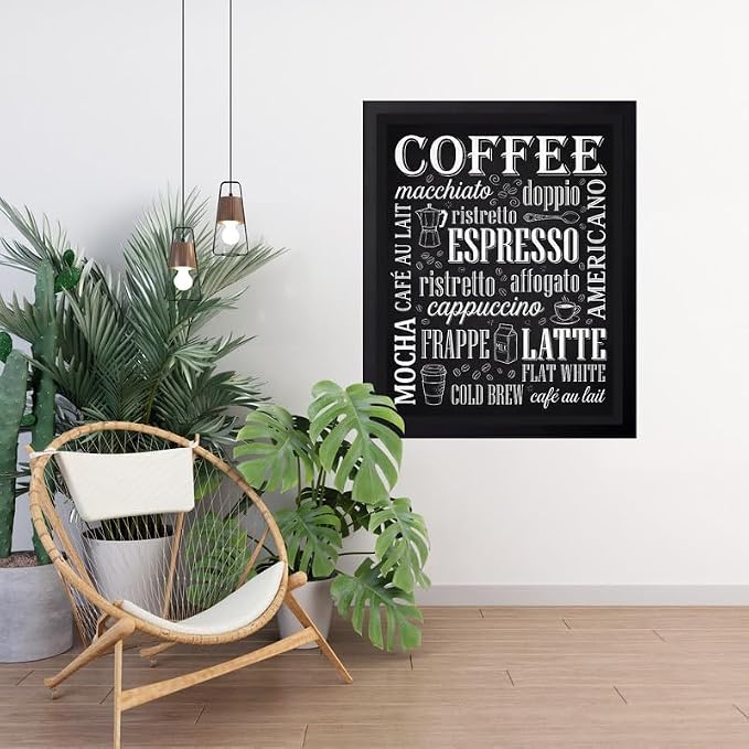 Lawrence Williams Designs Coffee Menu Typography Poster - Image 6