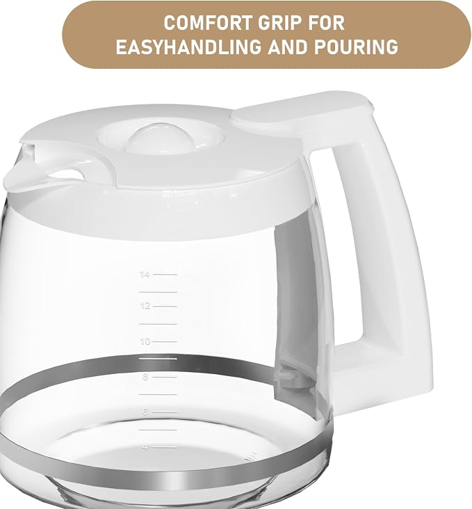 14-Cups Coffee Carafe Replacement Pot Compatible - Image 3