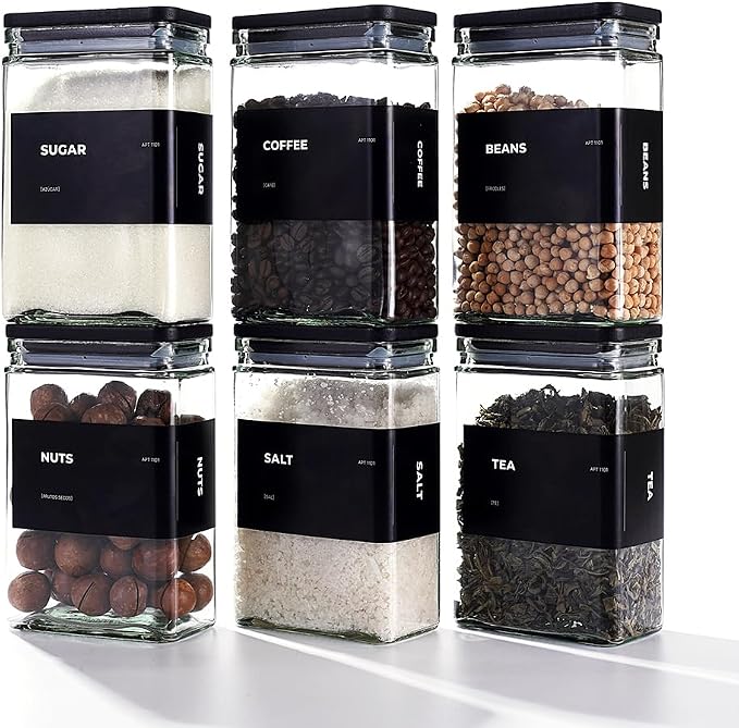 APT 1101 Glass Storage Jars by APT1101