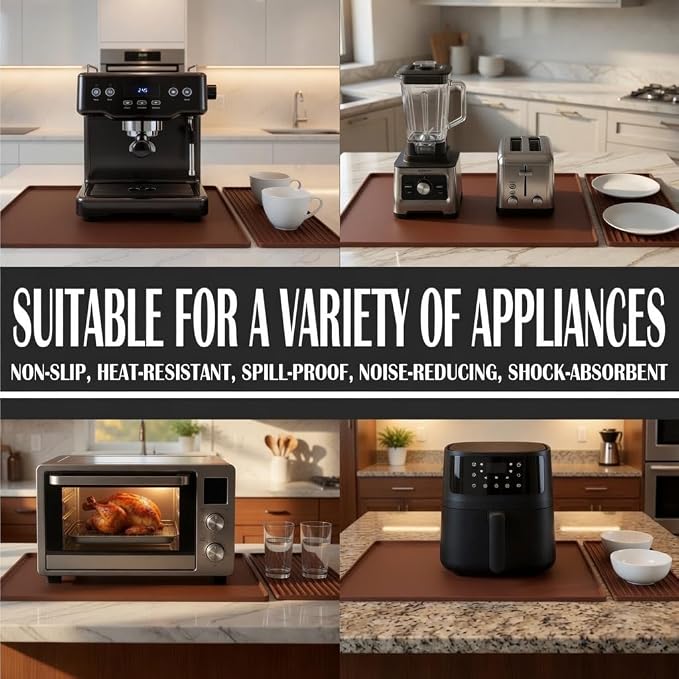 Silicone Coffee Bar Mat 24 x 16 in - Image 8