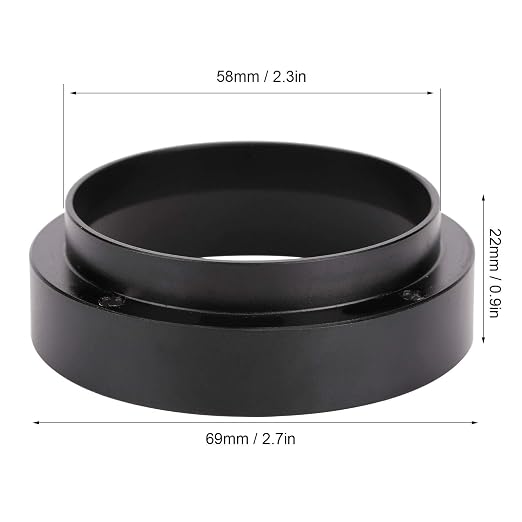 Dosing Rings Aluminum Coffee Powder Dosing Rings Funnel - Image 2