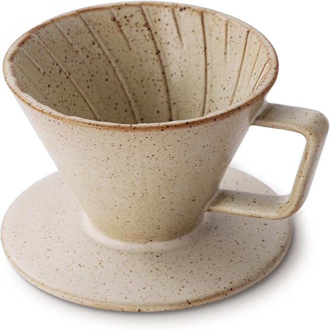 DOWAN Pour Over Coffee Maker, Non-Electric Pour Over Coffee Dripper, Manual by DOWAN