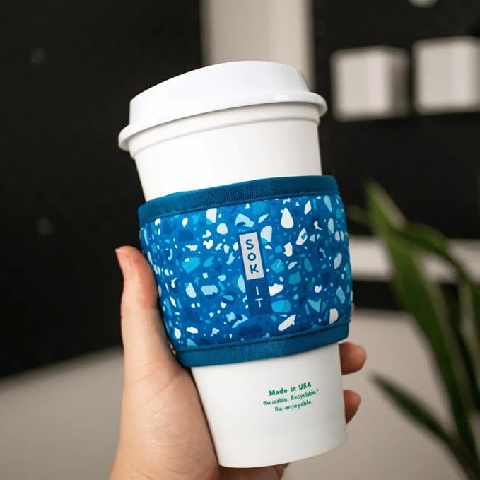 Sok It HotSok Coffee & Tea Reusable Insulated Neoprene Cup Sleeve - Image 3