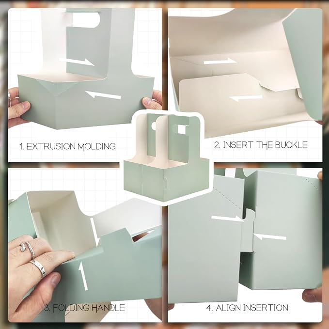 2 Cup Disposable Drink Carrier for Delivery - Image 4