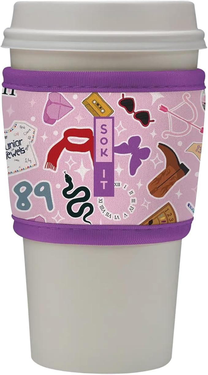 Sok It HotSok Coffee & Tea Reusable Insulated Neoprene Cup Sleeve by SokIt
