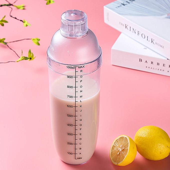 2 Pcs Plastic Cocktail Shaker, Drink Mixer Hand Shaker Cup - Image 6
