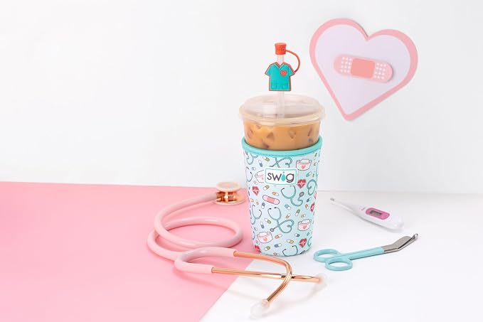 Swig Life Medium Iced Cup Coolie, Standard 22oz Iced Coffee Cup Insulator Sleeve - Image 6