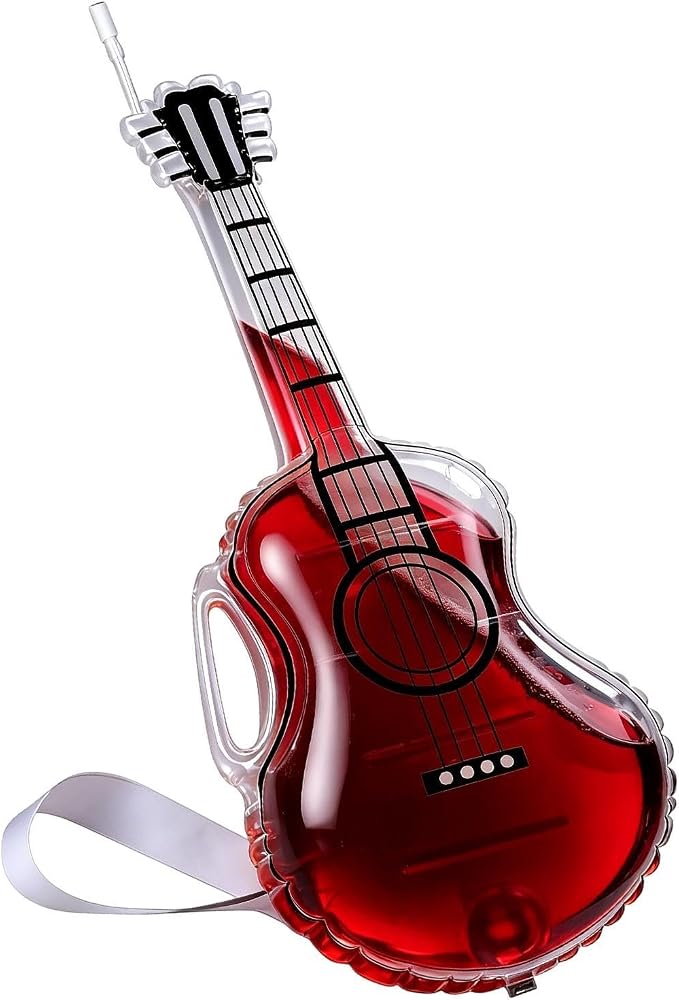 Guitar Whiskey Decanter, Leak-Proof Design, Music Lover Glass Decanter - Image 2