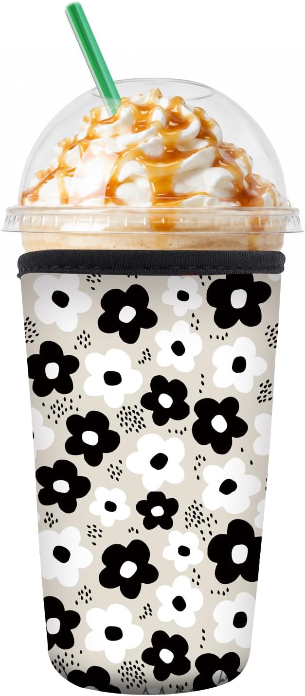 Reusable Neoprene Coffee Sleeve by Unknown