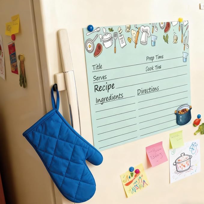 100Pcs Recipe Cards Double Sided Homey Kitchen Diaries 4x6inch Blank Cardstock - Image 6