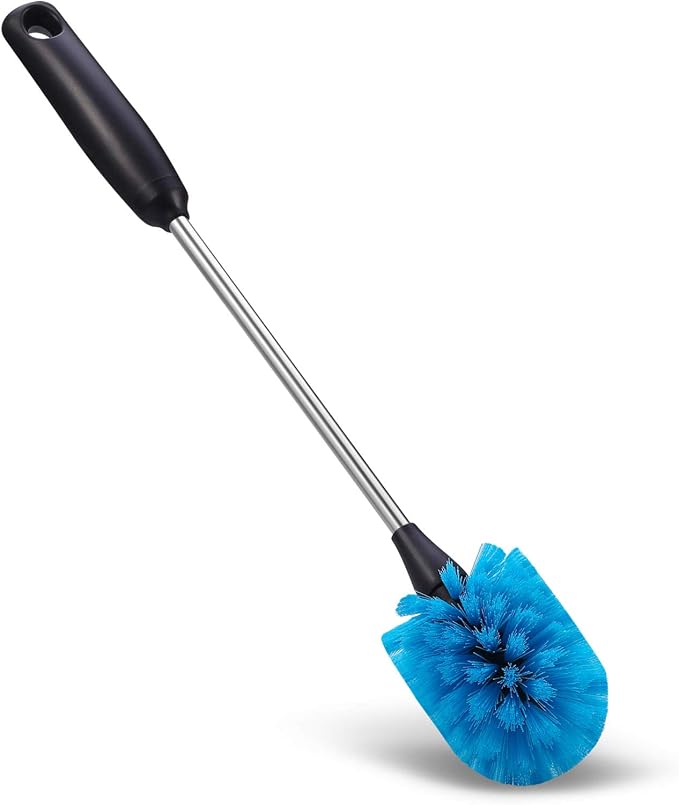 MOSOLAN 3-in-1 Stainless Steel Bottle Brush and Straw Cleaning Set, Long Handle - Image 3