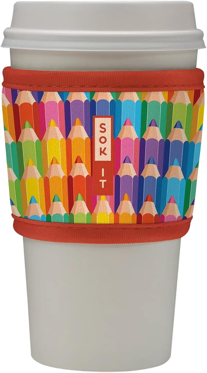 Sok It HotSok Coffee & Tea Reusable Insulated Neoprene Cup Sleeve by SokIt