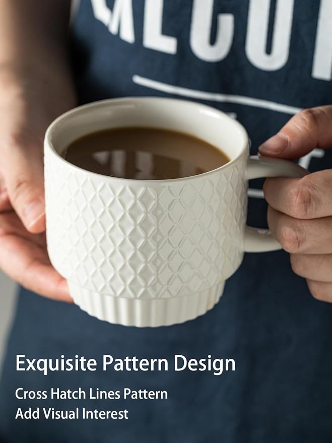 Gomakren Stackable Coffee Mugs Set - Image 5