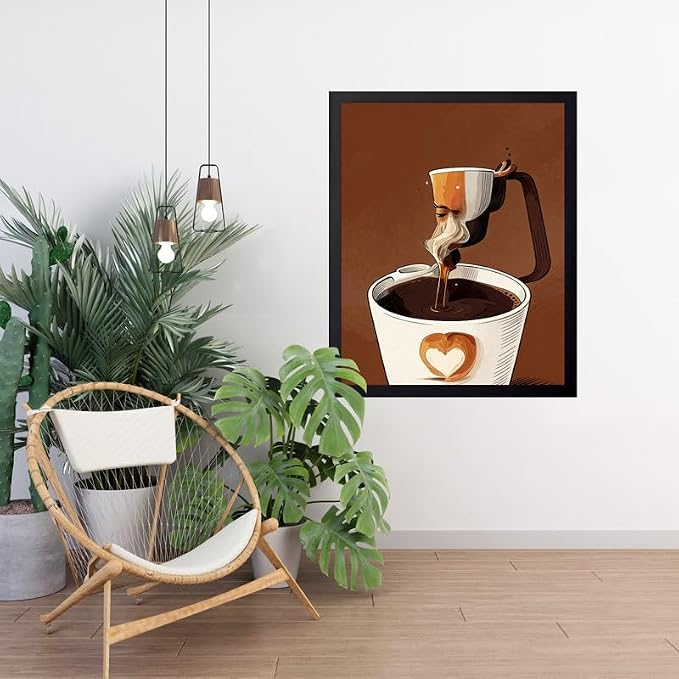 Lawrence Williams Designs Artistic Coffee Pour Poster - Image 6