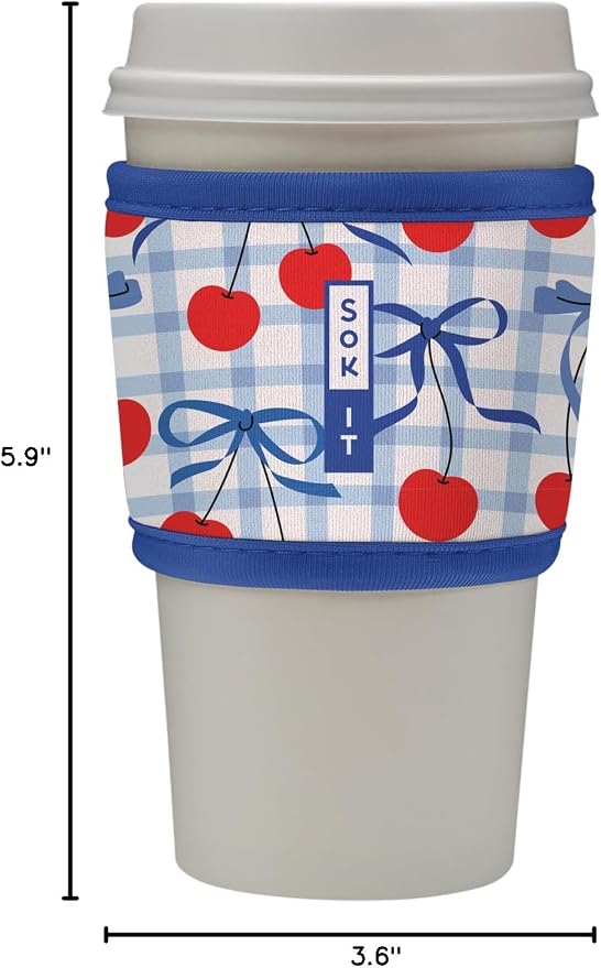 Sok It HotSok Coffee & Tea Reusable Insulated Neoprene Cup Sleeve - Image 7