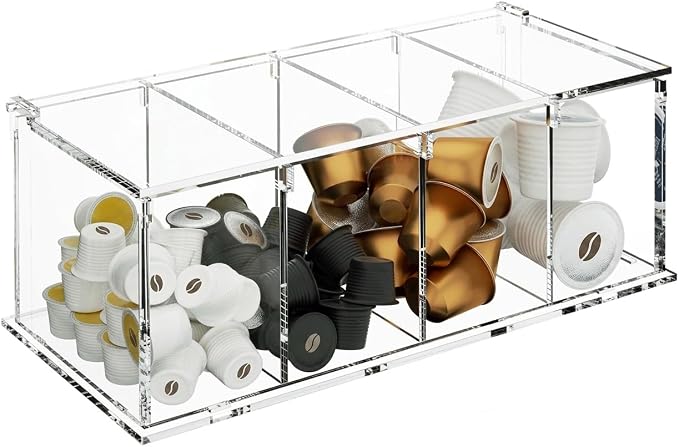 RR RAXMIN Coffee Capsule Holder Acrylic Box K Cup Holder Coffee Pod Storage by Unknown