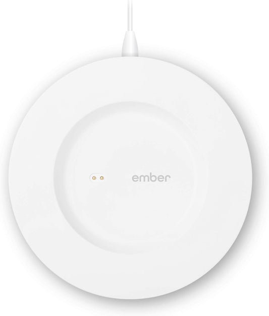 Ember Charging Coaster 2, Wireless Charging for Use with Ember Temperature Control Smart Mug, White