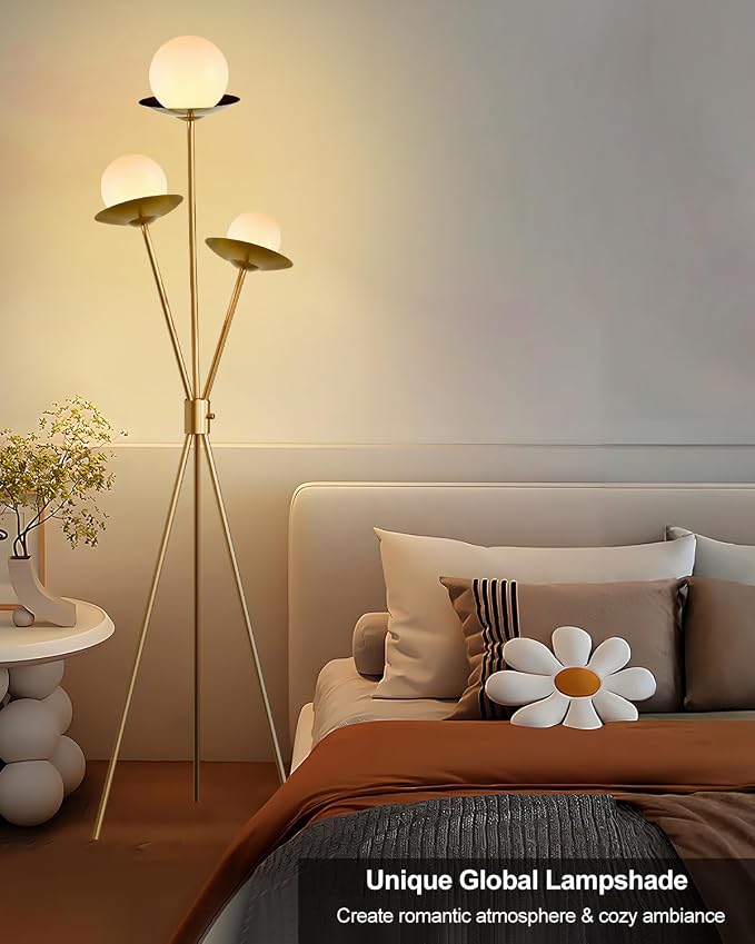 Lightdot Tripod Floor Lamp Dimmable Globe Floor Lamps - Image 6